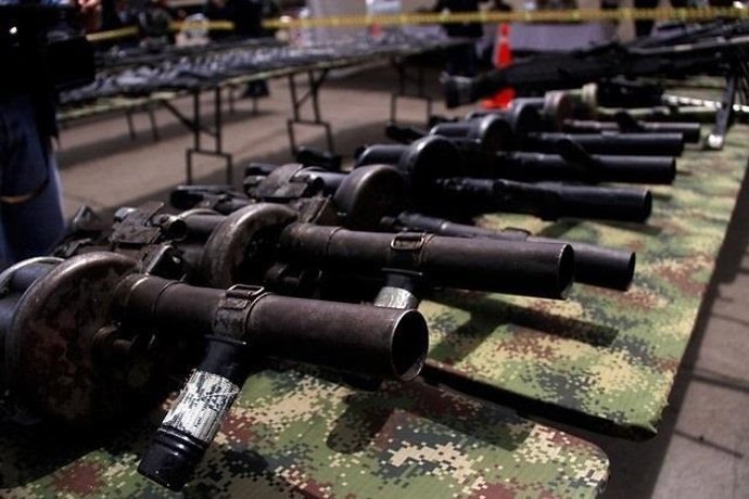 23/05/2018 sdfsdf.

Las autoridades de Paraguay han suspendido la importación de armas y munición en un intento por frenar el tráfico ilegal en el país latinoamericano, según ha informado este martes la Dirección Nacional de Material Bélico (DIMABEL).

POLITICA PARAGUAY SOCIEDAD
COLPRENSA
